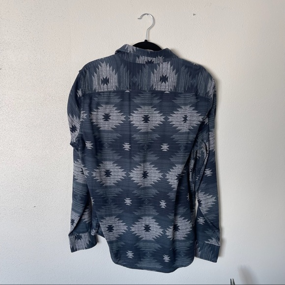 American Eagle Aztec Button Up Shirt - Picture 2 of 3